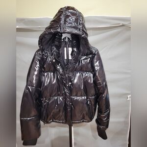 GapFit Women's Black Puffer Jacket